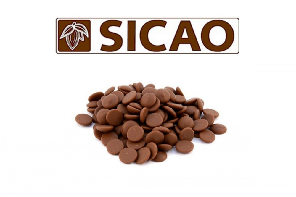 Молочный шоколад Sicao 33,6%, пр-во Россия, 100гр
