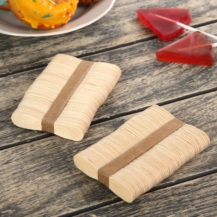 Палочки деревянные для мороженого "МАГНУМ" 94*17 мм, 50 шт