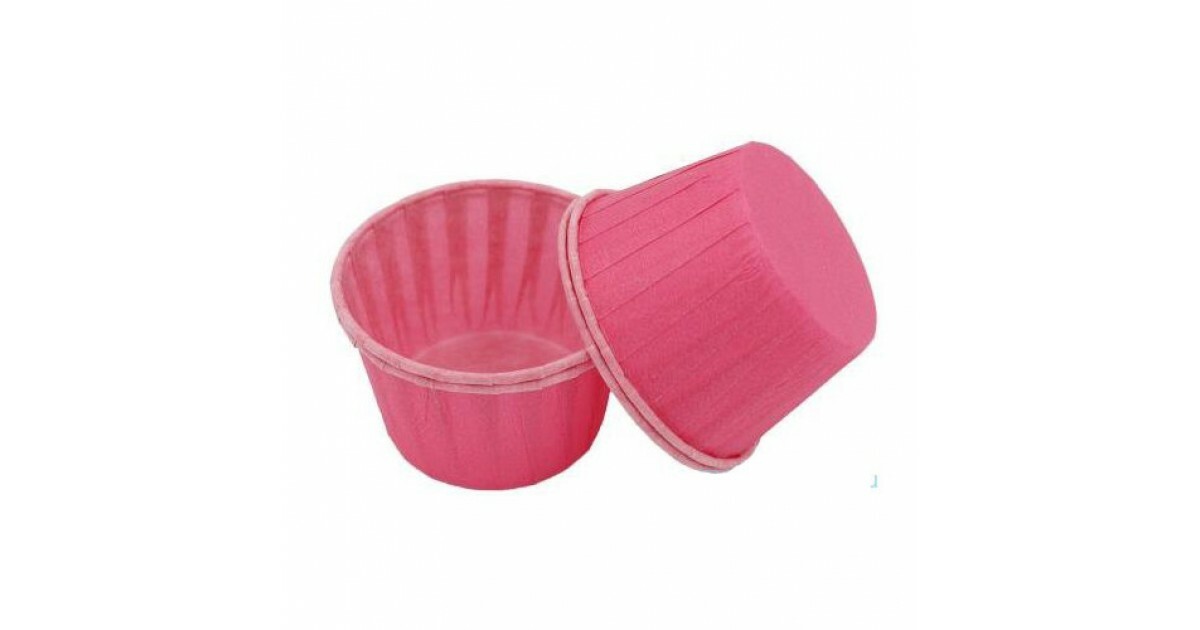 Форма для выпечки «Маффин», розовая, 5×4 см