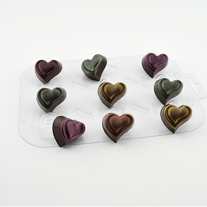 Форма для шоколада «Конфеты сердечки»