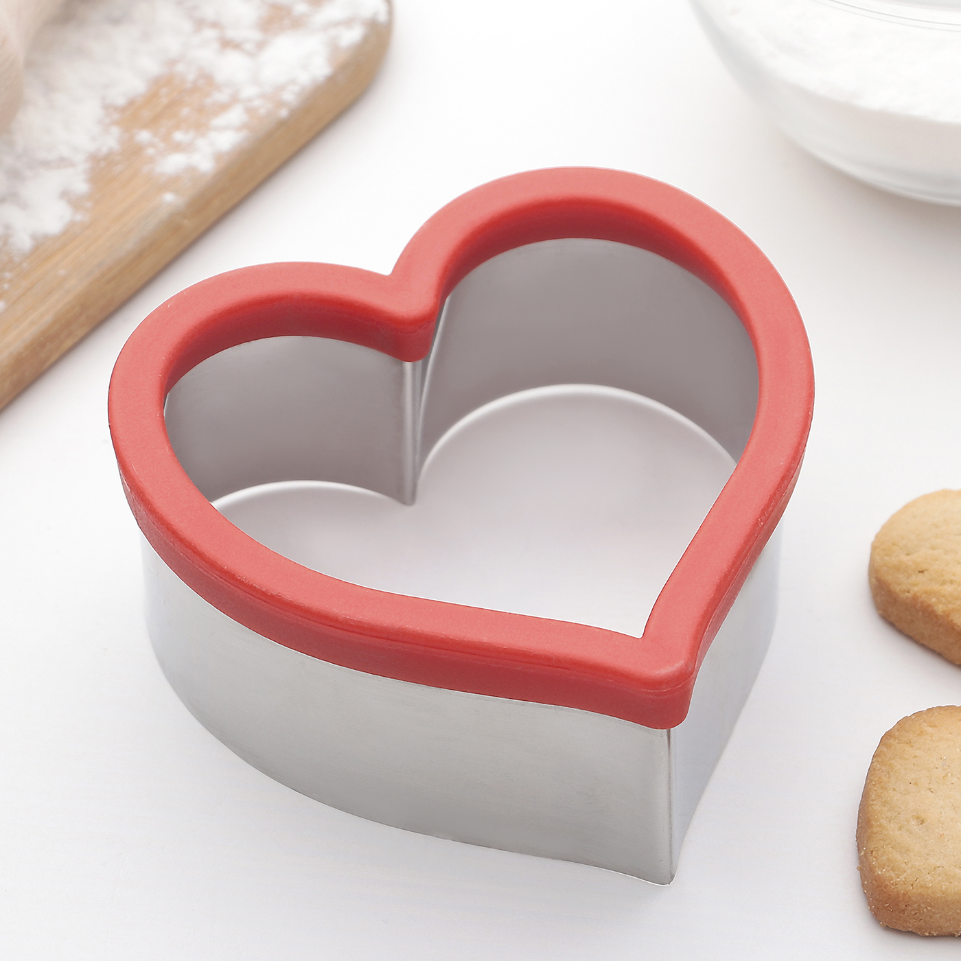 Форма для вырезания печенья «Сердце»,10.5×10.5×4.5 см