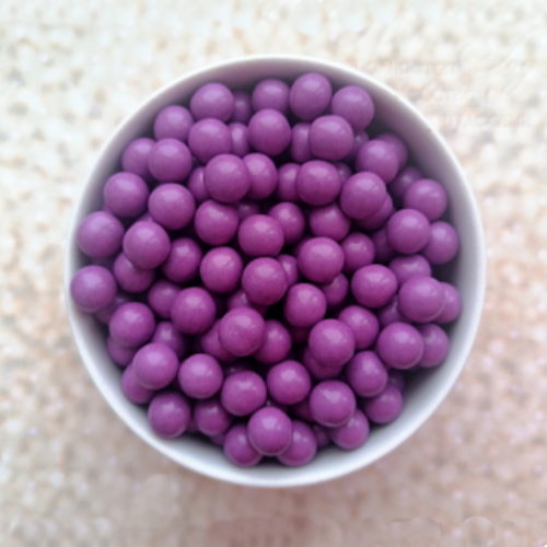 Шокошарики для декора «Фиолетовый» 10 мм, 50гр