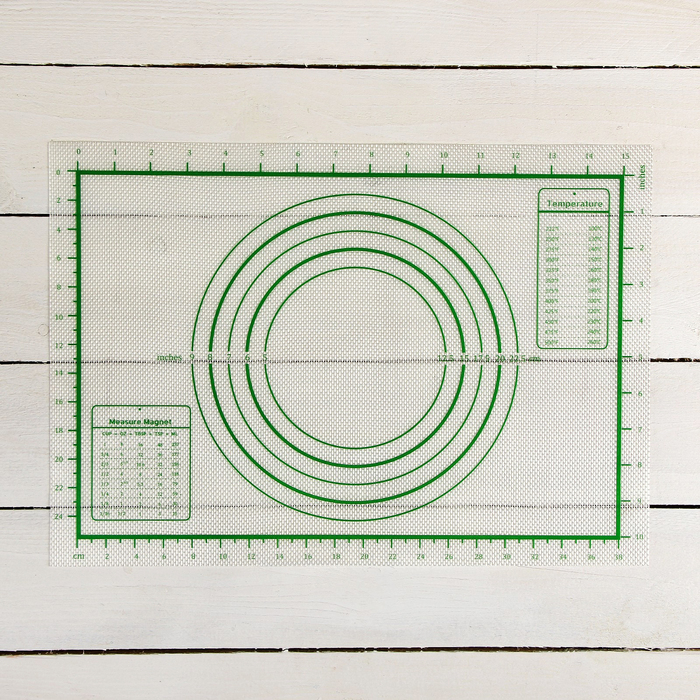 Коврик армированный с разлиновкой, 42×29.5 см