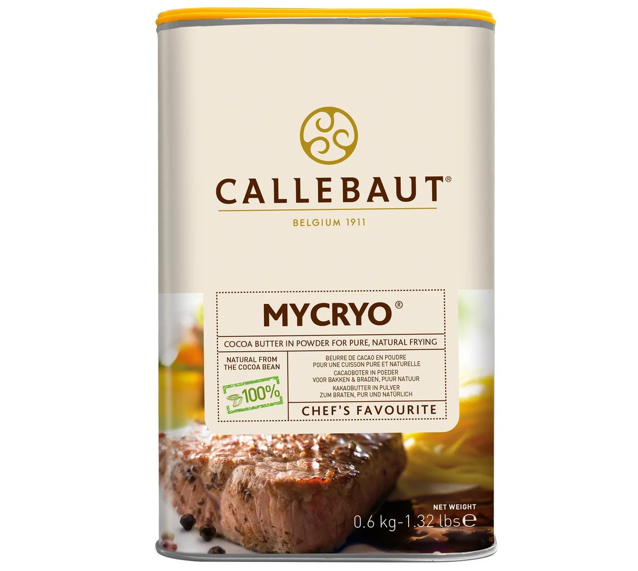 Какао масло порошок Callebaut Mycryo, 100гр