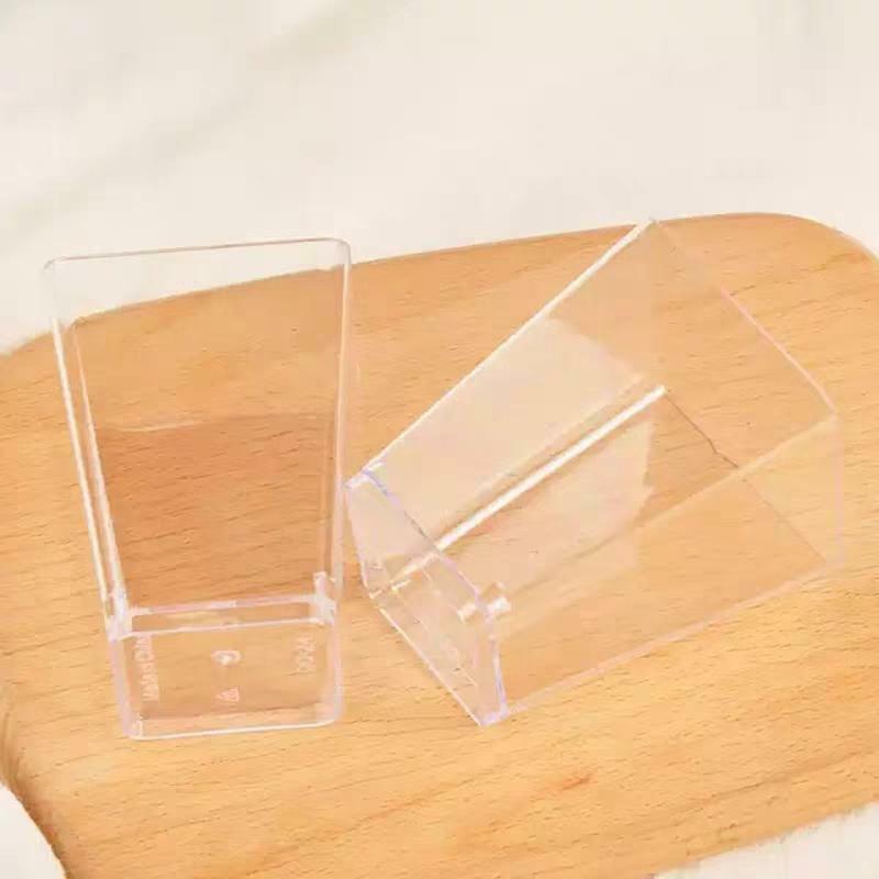 Креманка пластиковая «Прямоугольная» (5.8×4×7.5 см, объём 150 мл)